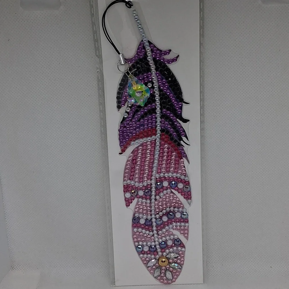 Handmade Rhinestone Bookmark - Picture 2 of 3